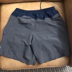 Grey/Blue Birddogs shorts